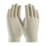 Economy Weight Seamless Knit Cotton/Polyester Glove - Natural, Natural, L