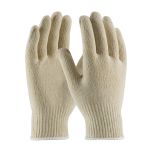 Medium Weight Seamless Knit Cotton/Polyester Glove - 10 Gauge Natural, Natural, S