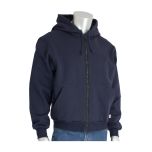 AR/FR Fleece Zip Hoodie, Navy, 2XL 385-FRZH-NV/2X