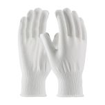 Medium Weight Seamless Knit Nylon Clean Environment Glove - 13 Gauge, White, S