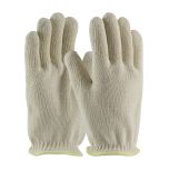 Double-Layered Cotton Seamless Knit Hot Mill Glove - 24 oz, Natural