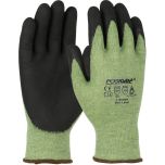 AR Seamless Knit Aramid Blend Glove with Nitrile Foam Coated Grip on Palm & Fingers, Green, 2XL
