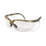Journey® Camo Safety Eyewear - Camo Frame - Clear Lens JR4H10ID