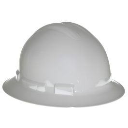 Quartz™ Full Brim 6 Point Ratchet Hard Hat - Gray QHR6-GRAY