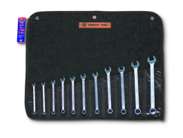 12 Pt. Metric Combination Wrenches, 15 Pieces, Satin Finish 752