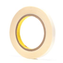 3M™ Double Coated Tape 444, Clear, 1/2 in x 36 yd, 3.9 mil, 72 Roll/Case