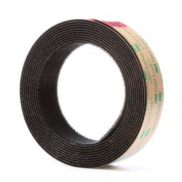 3M™ Dual Lock™ Reclosable Fastener TB4575, Black, 1 in x 10 ft, (1 Mated Strip/Bag) 8 Bag/Case