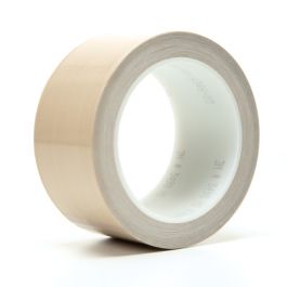 3M™ PTFE Film Tape 5498, Beige, 2 in x 36 yd, 4.2 mil, 24 Roll/Case