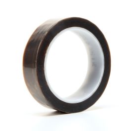 3M™ PTFE Film Tape 5490, Brown, 1 in x 36 yd, 3.7 mil, 9 Roll/Case