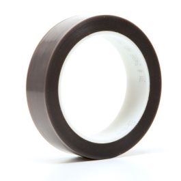 3M™ PTFE Film Tape 5480, Gray, 1 in x 36 yd, 3.7 mil, 9 Roll/Case