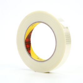 Scotch® Bi-Directional Filament Tape 8959, Clear, 19 mm x 50 m, 5.7 mil, 48 Roll/Case
