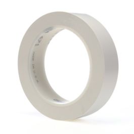 3M™ Vinyl Tape 471, White, 1/2 in x 36 yd, 5.2 mil, 72 Roll/Case