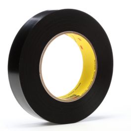 3M™ Vinyl Tape 472, Black, 1 in x 36 yd, 10.4 mil, 36 Roll/Case