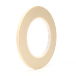 3M™ Performance Masking Tape 2364, Tan, 6 mm x 55 m, 6.5 mil, Plastic Core, 144 Rolls/Case