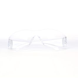3M™ Virtua™ Protective Eyewear 11228-00000-100 Clear Uncoated Lens, Clear Temple 100 EA/Case