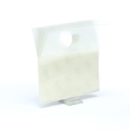 3M™ Hang Tab 1076, Clear, 2 in x 2 in, 10 Pack/Case