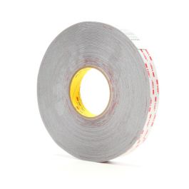 3M™ VHB™ Tape 4926, Gray, 1 in x 72 yd, 15 mil, 9 Roll/Case