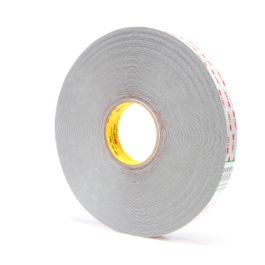 3M™ VHB™ Tape 4936, Gray, 1 in x 72 yd, 25 mil, 9 Roll/Case