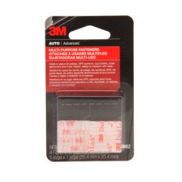 3M™ Dual Lock™ Reclosable Fasteners, 04862, 1 in X 1 in, 4 pair per pack, 24 per case