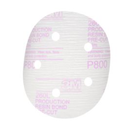 3M™ Hookit™ Finishing Film Abrasive Disc 260L, 01054, 5 in, Dust Free, P800, 100 discs per carton, 4 cartons per case
