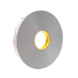 3M™ VHB™ Tape 4941, Gray, 1 in x 36 yd, 45 mil, 9 rolls per case