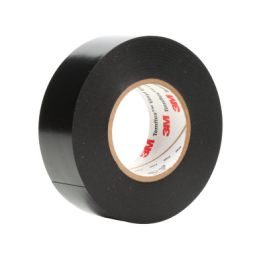 3M™ Temflex™ Vinyl Electrical Tape 1700, 2 in x 36 yd, Black, 25 rolls/Case