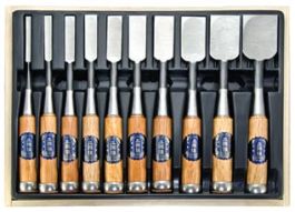 10PC . NOMI CHISEL SET 1/4-1 5/8"