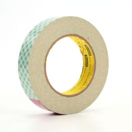 3M™ Double Coated Paper Tape 410M, Natural, 1 in x 36 yd, 5 mil, 36 rolls per case