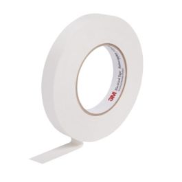 3M™ Glass Cloth Electrical Tape 27, 1 in X 66 ft, Bulk, 3-in paper core, 36 Rolls/Case