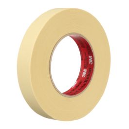 3M™ High Performance Masking Tape 2693, Tan, 1 in x 60 yd, 7.9 mil, 36/Case