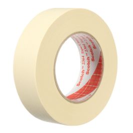 3M™ Performance Masking Tape 2364, Tan, 36 mm x 55 m, 6.5 mil, 24 Rolls/Case