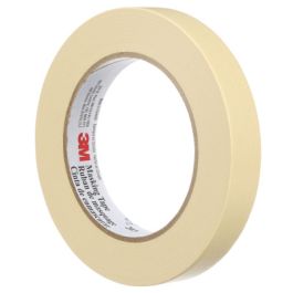 3M™ General Purpose Masking Tape 203, Beige, 18 mm x 55 m, 4.7 mil, 48 Roll/Case