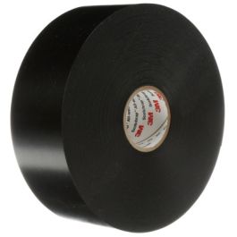 3M™ Scotchrap™ Vinyl Corrosion Protection Tape 51, 2 in x 100 ft, Unprinted, Black, 12 rolls/Case
