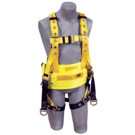 3M™ DBI-SALA® Delta™ Derrick Positioning/Suspension Safety Harness with Tongue Buckle Belt Connector 1106354, X-Large