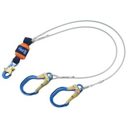 3M™ DBI-SALA® EZ-Stop™ Leading Edge 100% Tie-Off Cable Shock-Absorbing Lanyard 1246178, 6 ft