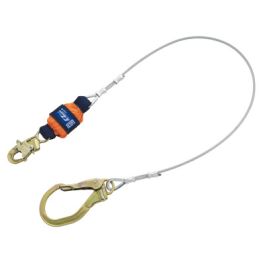 3M™ DBI-SALA® EZ-Stop™ Leading Edge Cable Shock-Absorbing Lanyard 1246261, Orange, 6 ft
