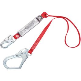 3M™ Protecta® Shock Absorbing Lanyard 1340125, Rebar Hook, 6ft (1.8m)