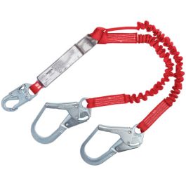 3M™Protecta® 100% Tie-Off Stretch Web Shock-Absorbing Lanyard 1342125, 6 ft