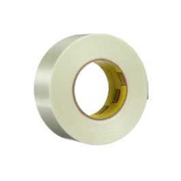 Scotch® High Strength Filament Tape 890RCT, Clear, 48 mm x 55 m, 8 mil, 24 Roll/Case