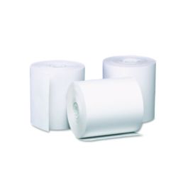 Direct Thermal Printing Thermal Paper Rolls, 3.13" x 230 ft, White, 8/Pack