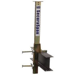 3M™ DBI-SALA® SecuraSpan™ Perpendicular I-Beam HLL Stanchion with Base 7400087, Order Separately, 1 ea