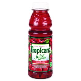 Juice Beverage, Cranberry, 15.2oz Bottle, 12/Carton