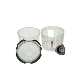 3M™ PPS™ Series 2.0 Spray Cup System Kit 26114, Mini (6.8 fl oz, 200 mL), 200 Micron Filter, 1 Kit/Case