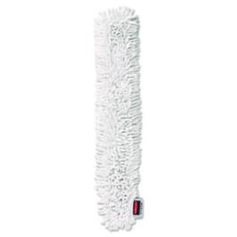 HYGEN Quick-Connect Microfiber Dusting Wand Sleeve, White, 6/Carton