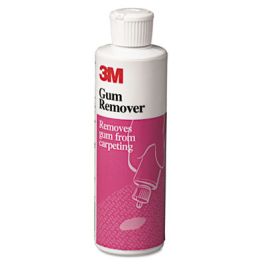 Gum Remover, Orange Scent, Liquid, 8 oz. Bottle, 6/Carton