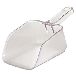 Bouncer Bar/Utility Scoop, 32 oz, Plastic, Clear