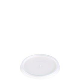 Plastic Lids, Vented, Fits 4 oz Hot Cups, Translucent, 100/Pack, 10 Packs/Carton
