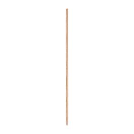 Tapered End Broom Handle, Lacquered Hardwood, 1.13" dia x 54", Natural