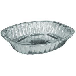 Giant Rack Roaster Pan, 272 oz, 14.43 x 3.12 x 17.68, Silver, Aluminum, 100/Carton