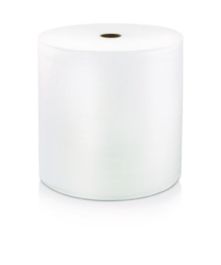 Hard Wound Roll Towel. 1-Ply, 7" x 1,000 ft, White, 6 Rolls/Carton